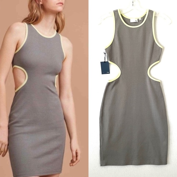 ARITZIA Wilfred Free Dray Cutout Dress NWT - Picture 1 of 9